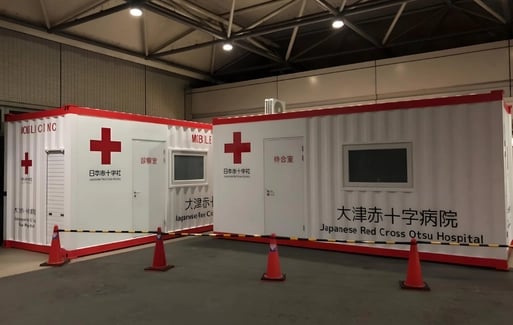 foremost Container fever clinics red cross ostu hospital 2