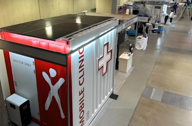 foremost container exhibition booth 10ft mobile clinic
