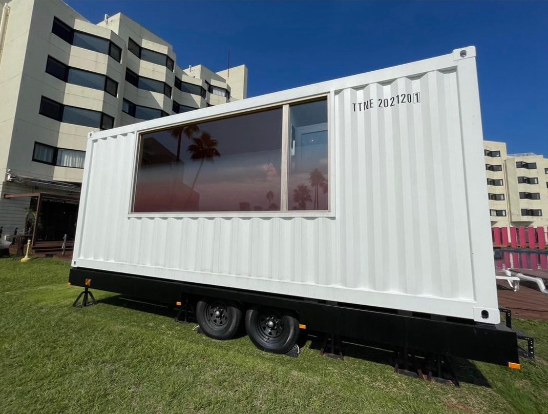foremost mobile container sauna portable container spa on trailer chassis the luigans spa and resort fukuoka (7)