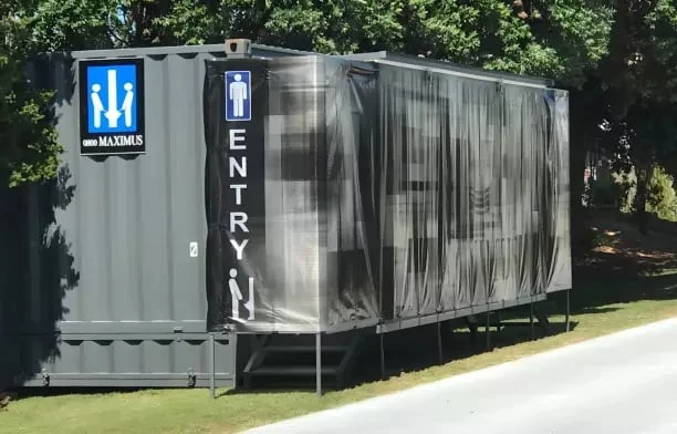 foremost transportable container urinal toilet blocks