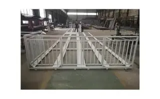 self storage shipping container accessory steel guardrail and roof connection beams