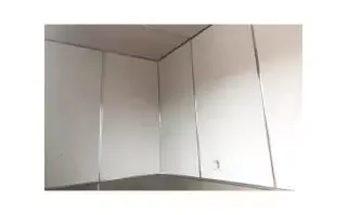 self storage shipping container internal insulation with exhaust fan